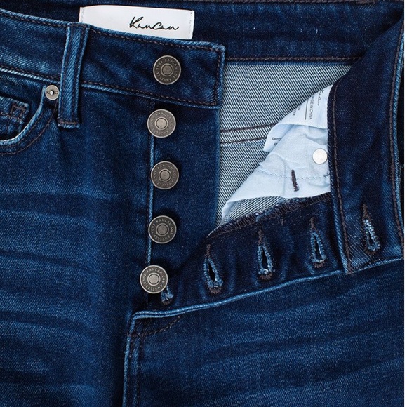 High Rise Button Fly Bootcut - Picture 3 of 8